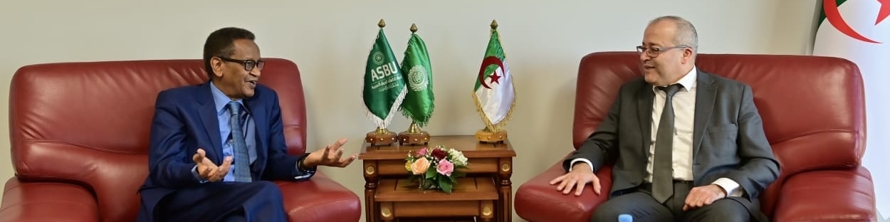 وزير الاتصال الجزائري يستقبل المدير العام لاتحاد إذاعات الدول العربية